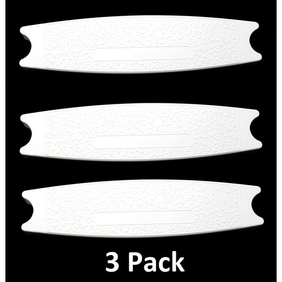 Plastic Replacement Pool Ladder Step Rung for In-Ground or Above-Ground Pools, 3 Pack