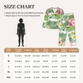 thumbnail image 5 of Uemuo Tropical Flamingo Pattern Womens Pajama Sets,PJ Set for Women,Pajamas for Women Logo,Long Sleeve Pajama Set for Women,Soft Long Sleeve Top With Pants-Small, 5 of 9