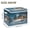Snow Cover, variant on IAUYY 42*32*30cm Storage Bin with Lid Storage Boxes with Handles,300D Oxford Fabric+Hollow Board Applicable to Clothes Storage Office Storage,Small Silver Clouds