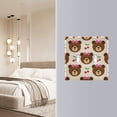 thumbnail image 5 of Dailycode Light Switch Plate Covers 2 Gang Wall Plate Plastics Outlet Covers for Kitchen Home Office Decor Bear Bow Cherry, 5 of 8