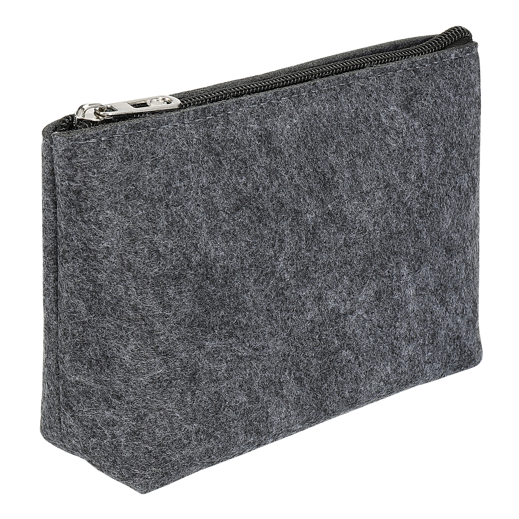 Unique Bargains Stationery Storage Zipper Pouch Office Organizer Medium Gray