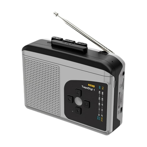 Convertidor de cinta a MP3, reproductor de cinta de Cassette, recepción de Radio, Walkman Personal, receptor de Radio, reproductor de Cassette de