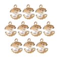 thumbnail image 1 of 10x Colgantes Adornos Pendientes Sunnimix Accesorio Regalos de Nad dijes colgantes de perlas, 1 of 8