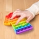 thumbnail image 3 of Camiseta Rainbow Push Bubble Sensory Relief Stress Niños Juguetes para adultos (C) Likrtyny juguetes de los niños, 3 of 9