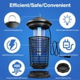 thumbnail image 6 of AENKYO Bug Zapper Outdoor Waterproof - 4200V High Power Electric Mosquito Killer for Garden, Patio, Backyard, Insect Zapper for Home Use (Black), 6 of 10