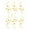 A, variant on RUIPIN Metal Temporary Tattoo Stickers Face Gold Temporary Transfer Tattoo Stickers for Ladies Girls Masquerade Party