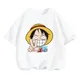 thumbnail image 3 of Camiseta de una pieza de Anime para adolescentes, camisetas de manga corta de verano, ropa para niños, camisetas de Luffy para niñas, camisetas de Sonic, 3 of 5