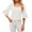 White-08, variant on Mittory 3/4 Length Sleeves Womens Tops Blouses for Women Dressy Casual Tops Trendy Summer Shirts Spring Clothes