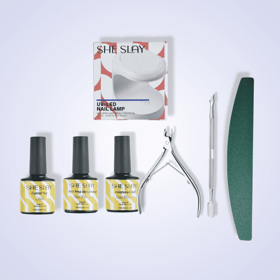 Press-On Nail Starter Kit – Mini UV Lamp & Essentials