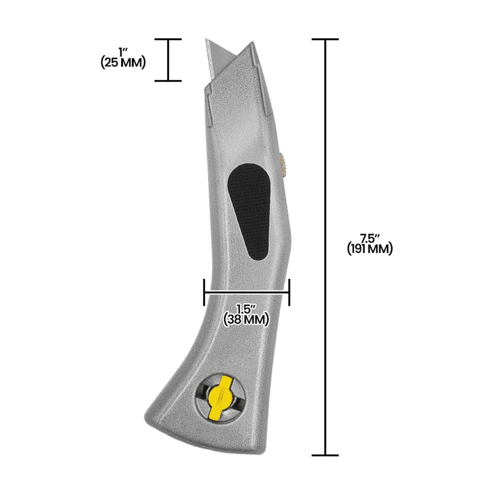 Zenport UK309 Heavy Duty Utility Knife - 12 Pack