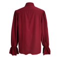 thumbnail image 3 of Blusa vintage de manga larga HIGAKI Pirate Shirt para hombre, 3 of 7