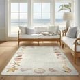 thumbnail image 2 of Milliken Guy Harvey Area Rug SEASHELL SWIRL Seashell Swirl Beige Modern, 5' x 8', 2 of 5