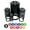 Black, variant on Bitcoin Symbol Inverted on Dark Background Cryptocurrency Money Self-Inking Rubber Stamp Ink Stamper - Green Ink - Mini 1/2 Inch