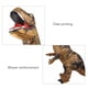 thumbnail image 3 of Disfraz De Dinosaurio Para Niña Niño, Disfraz Inflable Adulto Traje Dinosaurio T-Rex Con Impresión Realista Y Cierre De Cremallera, Para Traje Carnaval, 3 of 7