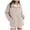 Beige#003, variant on Xyxonk Womens Fuzzy Fleece Jackets Winter Long Sleeves Zipper Thickened Coats 2025 Fashion Jackets with Pocket Stand Collar Outwear,Army Green L