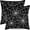 Black Spider, variant on Halloween Pillow Covers 18x18 Inch Set of 2, Black Spider Web Decor Throw Pillows Holiday Halloween Outdoor Decorative Pillows Square Linen Cushion Covers for Home Bed Couch Sofa
