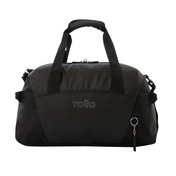 TOTTO Maleta Deportiva - Bolsa de Viaje | Chica | con Asa y Correa de Hombro Removible ACTIVE PRO S negro CH