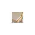 thumbnail image 6 of Cane Bench - Beige Upholstered Seat, Woven Back - Solid Wood Frame - Elegant Entryway Seating - 52" L, 6 of 9