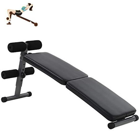 Adjustable Weight Bench Foldable Workout Bench Heavy-Duty Sit Up Bench For Full Body Portable Exercise Olympic Weight (Best Portable Weight Bench)