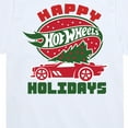 thumbnail image 3 of Hot Wheels - Happy Christmas Car Tree - Toddler & Youth Short Sleeve Graphic T-Shirt, 3 of 5