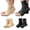 2 Pairs Beige Black, variant on 2 Pairs Open Toe Adjustable Ankle Brace Compression Sleeves with Arch Support for Women & Men , Relief for Swelling, Plantar Fasciitis, and Sprains – Step into Comfort and Stability