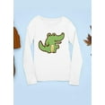 thumbnail image 3 of A Happy Crocodile Long Sleeve Toddler -Image by Shutterstock,  3 Toddler, 3 of 4