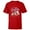 Red, variant on The Three Caballeros Retro Donald Duck - Short Sleeve T-Shirt for Kids -Customized-Royal