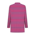 thumbnail image 6 of Cardigans for Women Lightweight Short Sleeve Ladies Summer Cardigans with Pocket Causal Open Front V Neck Outerwear Hot Pink L, 6 of 7