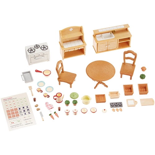 calico critters kitchen set