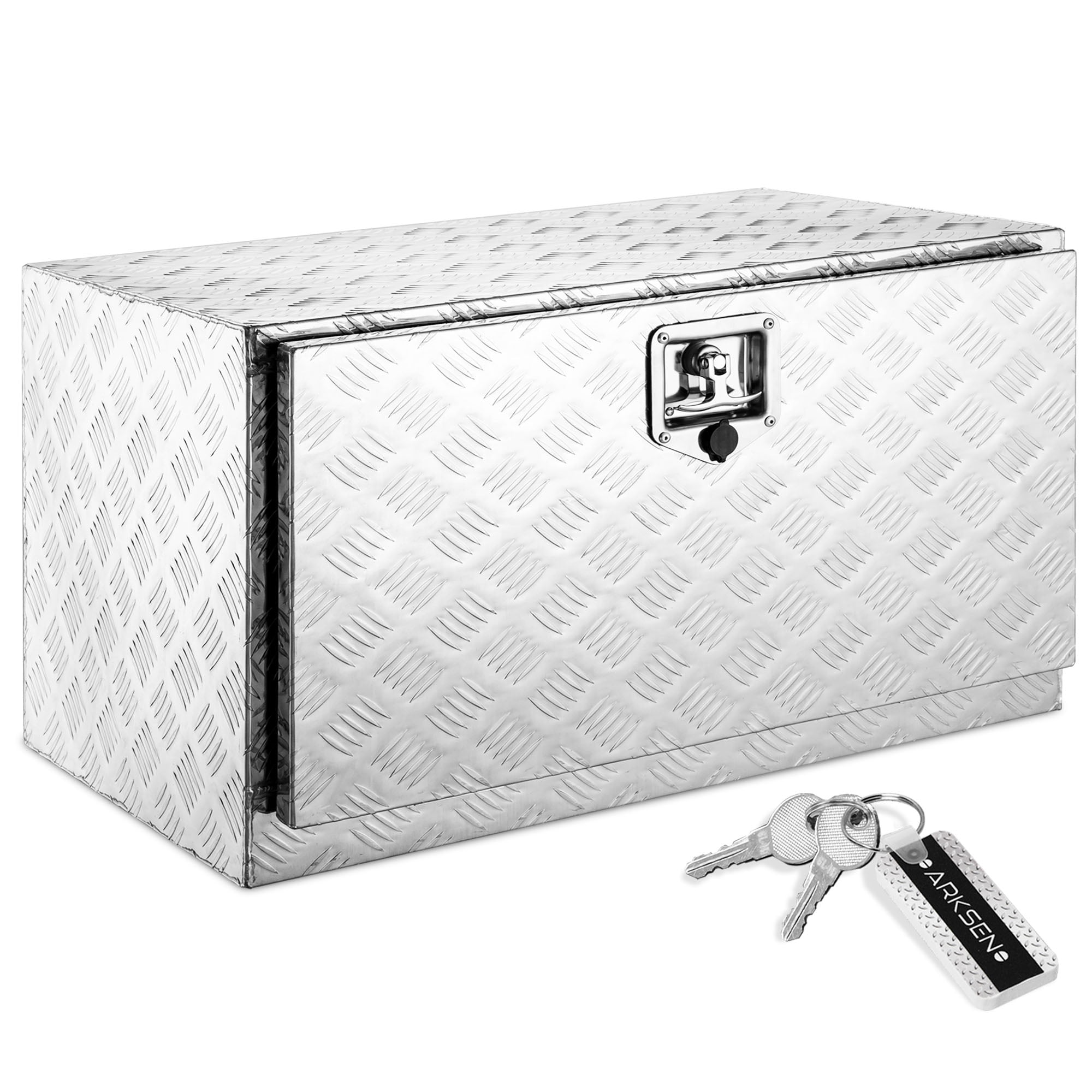 ARKSEN 30" Aluminum Truck Underbody ToolBox w/ THandle Latch Durable