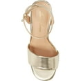 thumbnail image 5 of Lauren Lorraine Julia Sandal Block Heel Crystal Ankle Strap Dress Prom Pumps (9.5), 5 of 6