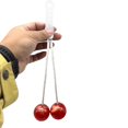 thumbnail image 2 of Juguete de balanceo de cuerdas Clackers Balls para niños | Desarrollo de habilidades motoras finas | Material de polipropileno colorido | Juego al aire libre en interiores | Regalo de relleno de, 2 of 2