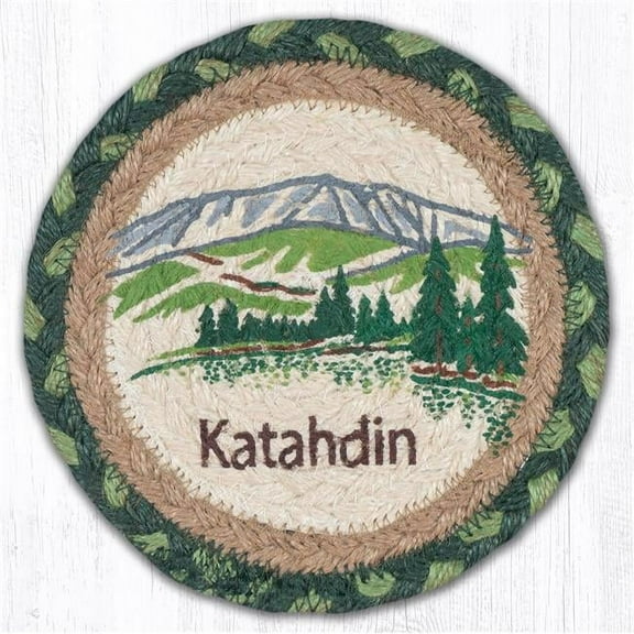 Capitol Importing 79-703K 7 x 7 in. LC-703 Katahdin Round Large Coaster