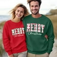 thumbnail image 3 of VILOVE Merry Christmas Couples Matching Outfits Christmas Couples His and Her Sweatshirt Xmas Holiday Long Sleeve Top, 3 of 6