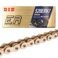 thumbnail image 2 of Cadena para motocicleta 520ERV2x120L D.I.D. dorado, 2 of 8
