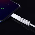 thumbnail image 3 of 4Pcs Cable Protector Flexible Anti-tangled Anti-bending Anti-break Spiral Data Cable Protective Sleeve Phone Accessories, 3 of 8