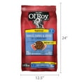 thumbnail image 6 of Ol' Roy Kibbles, Chunks & Chews Dry Dog Food, Beef & Chicken Flavor, 15 lb Bag, 6 of 8