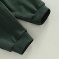 thumbnail image 5 of Zuwimk Boys And Girls 2-Piece Solid Color Hoodie Jogger Set, Athletic Outfits Elastic Waistband, Big Boy Girls Toddler Activewear(T075-Dark Green), 5 of 9