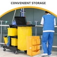 thumbnail image 7 of Masteelf  Clean Car Bag Cleaning for Janitorial Cart Housekeeping Yellow, 7 of 7