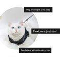 thumbnail image 5 of CHAO Arnés para gatos, arnés para gatos, correa para arnés para gatos, correa para arnés para gatos, arnés para gatos con correa, chaleco reflectante, correa ajustable para gatos pequeños, cachorros y, 5 of 5