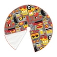 thumbnail image 3 of Kll Cars Christmas Tree Skirt 36",Party Decorations Farmhouse For Christmas Decorations Holiday Party, 3 of 8
