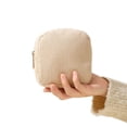 thumbnail image 4 of Darzheoy Small Makeup Bag for Purse – Mini Travel Cosmetic Pouch with Metal Zipper, Corduroy Mini Makeup Bag for Cosmetics, Jewelry, Cables – Cute and Vintage Design, 4 of 9