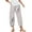 Light Gray, variant on Summer Pants for Women Summer Ink Wash Style Printed Elastic Straight Tube Irregular Tapered Casual Pants Sequin Flare Women Woman Pajama Seersucker Maternity French Sweatpants Ladies with Light Gray