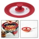 thumbnail image 5 of Tapa universal para sartenes, tapa de vidrio templado para ollas con borde de silicona resistente 28 a 30 a 32CM, 5 of 9