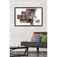 thumbnail image 2 of Space Jam - 25th Collage Wall Poster, 22.375" x 34", Framed, 2 of 3