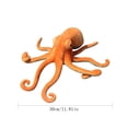 thumbnail image 2 of Octopus Stuffed Animal, Octopus Squishy, Plush Stuffed Animals, Reversible Octopus Plushie, 24 In, Orange Teal Accent, Soft Fabric, Floor Display, Bedroom Decor, 1 Pc, 2 of 6