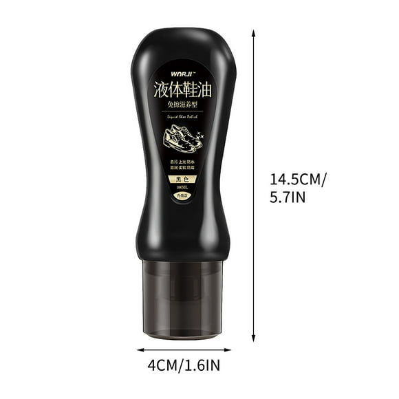 fheaev Huile Liquide pour Chaussures Entretien Cuir Sac en Cuir Huile Liquide pour Chaussures 100ml