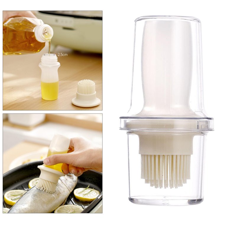 Bottle with Brush Grill Oil Brushes,BBQ Pastry Basting Brushes