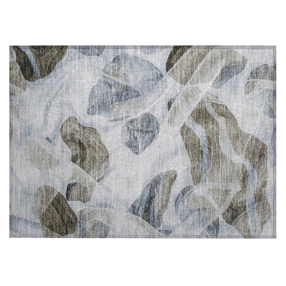 Dalyn Rugs Machine Washable Indoor/Outdoor Chantille Sky 1'8" x 2'6" Rug