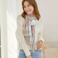 thumbnail image 4 of Fashion Bufanda de Mujer Bufandas de Punto Bufanda Caliente de Invierno Bufanda Larga y Suave Chal con Flecos, 4 of 5